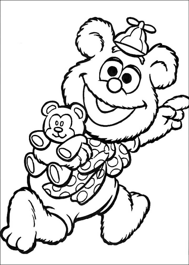 Baby Fozzie from Muppet Babies