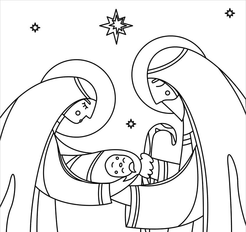 Baby Jesus Coloring Pages Free Printable Coloring Pages For Kids