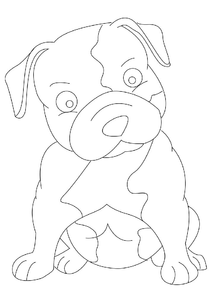 Free Pitbull Coloring Page Free Printable Coloring Pages For Kids