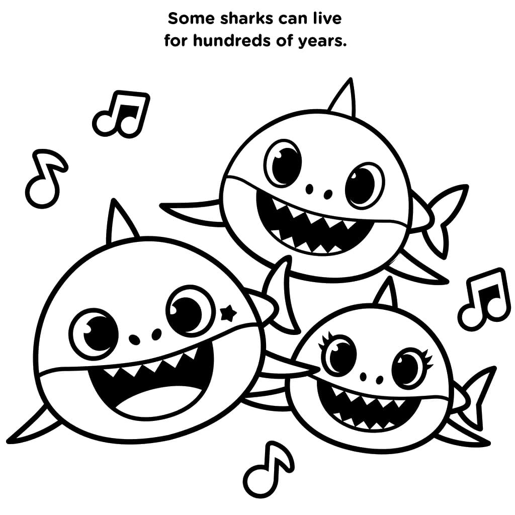 Happy Birthday Baby Shark Coloring Page Free Printable Coloring Pages For Kids