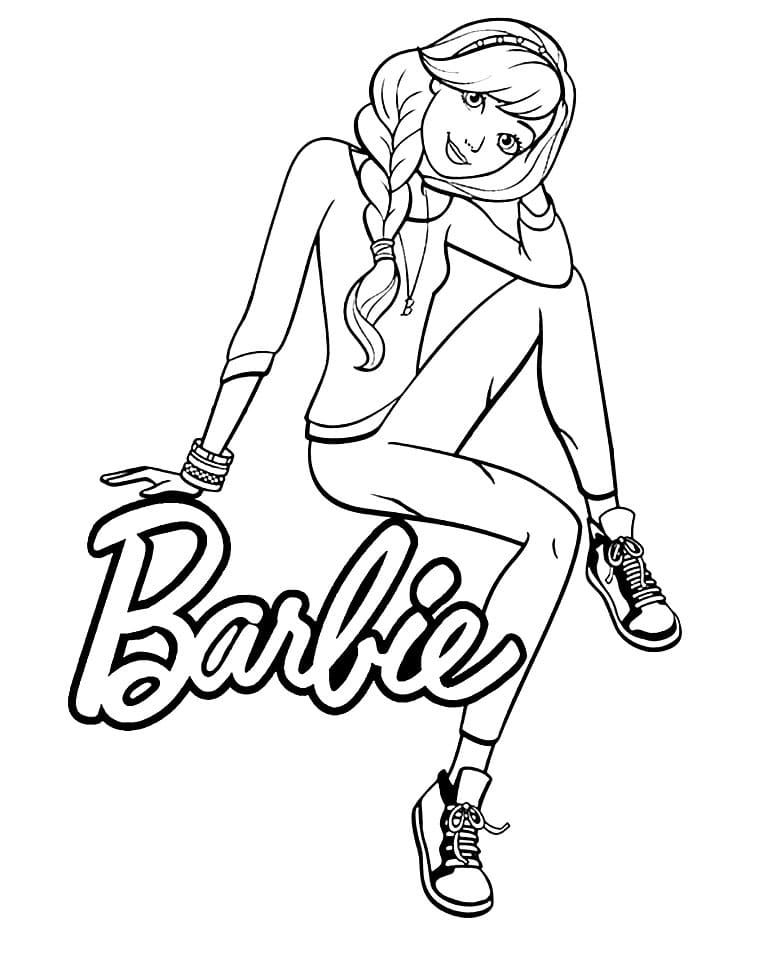 barbie coloring pages free printable coloring pages for kids