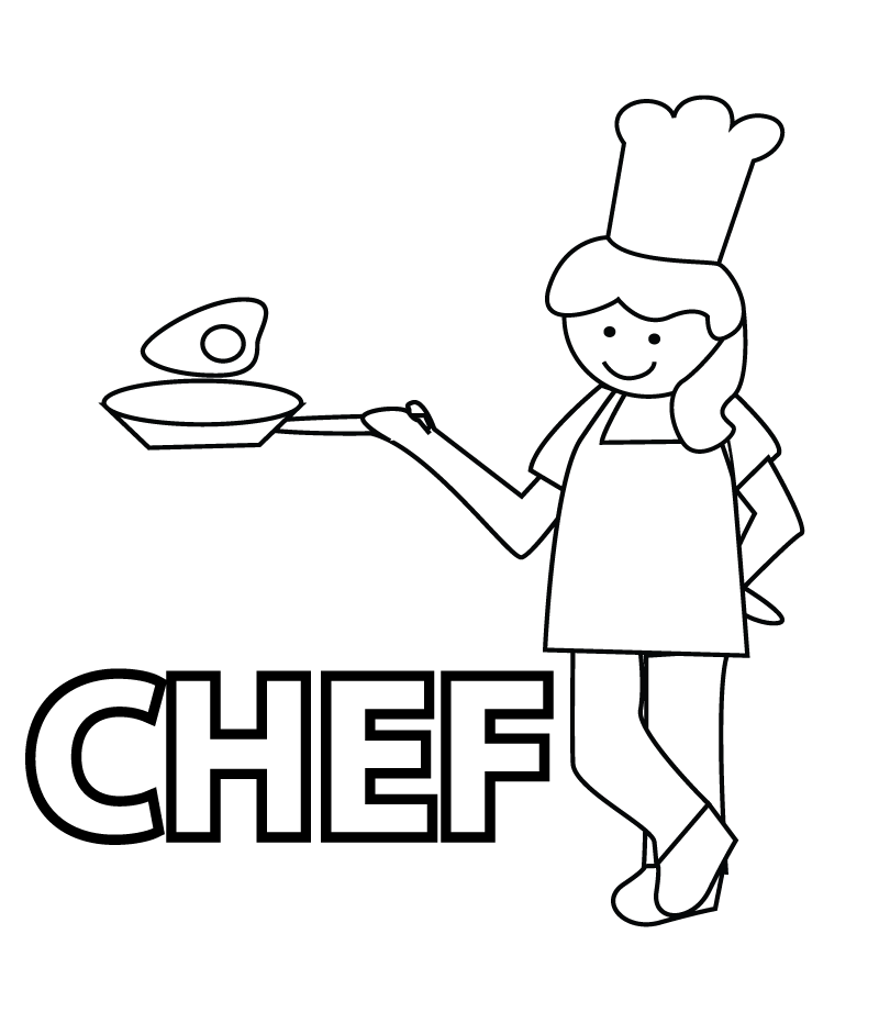Beautiful Girl Chef