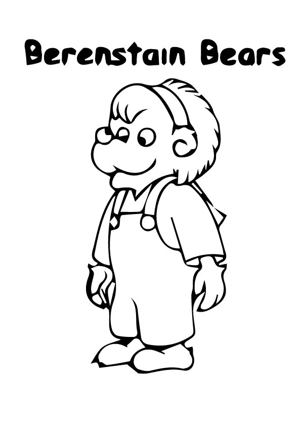 Berenstain Bears Coloring Pages - Free Printable Coloring Pages for Kids