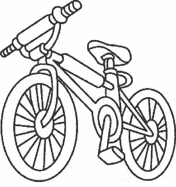 Bicycle (Bike) Coloring Pages - Free Printable Coloring Pages for Kids