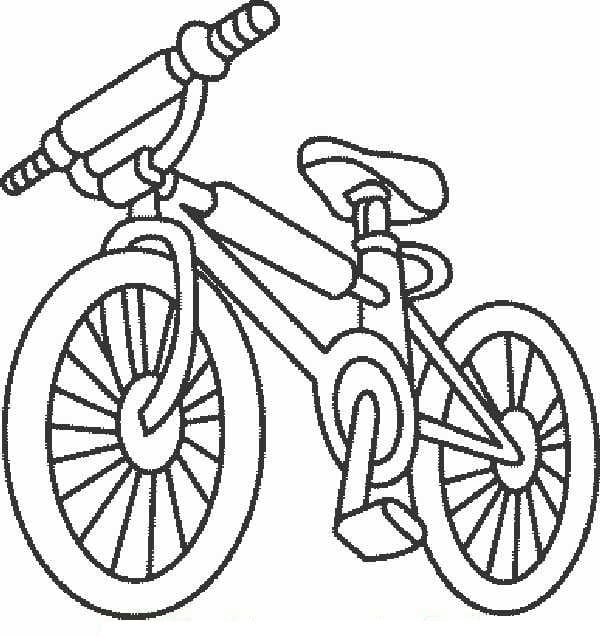 Bicycle Bike Coloring Pages Free Printable Coloring Pages For Kids