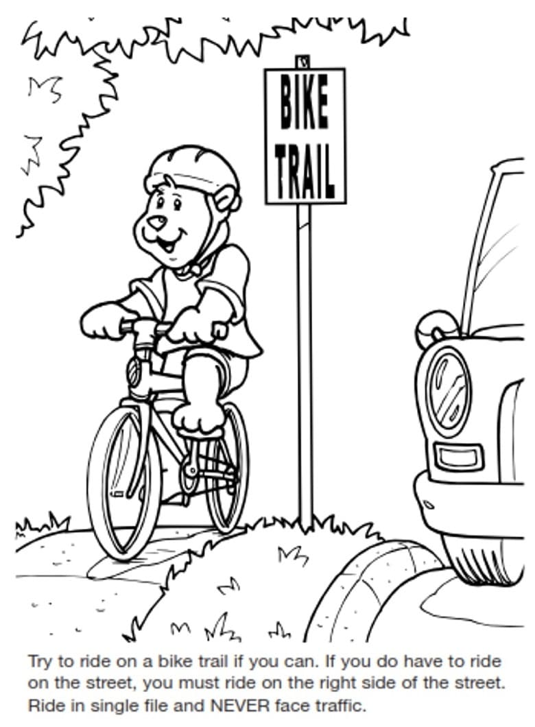 Bicycle Safety Printable