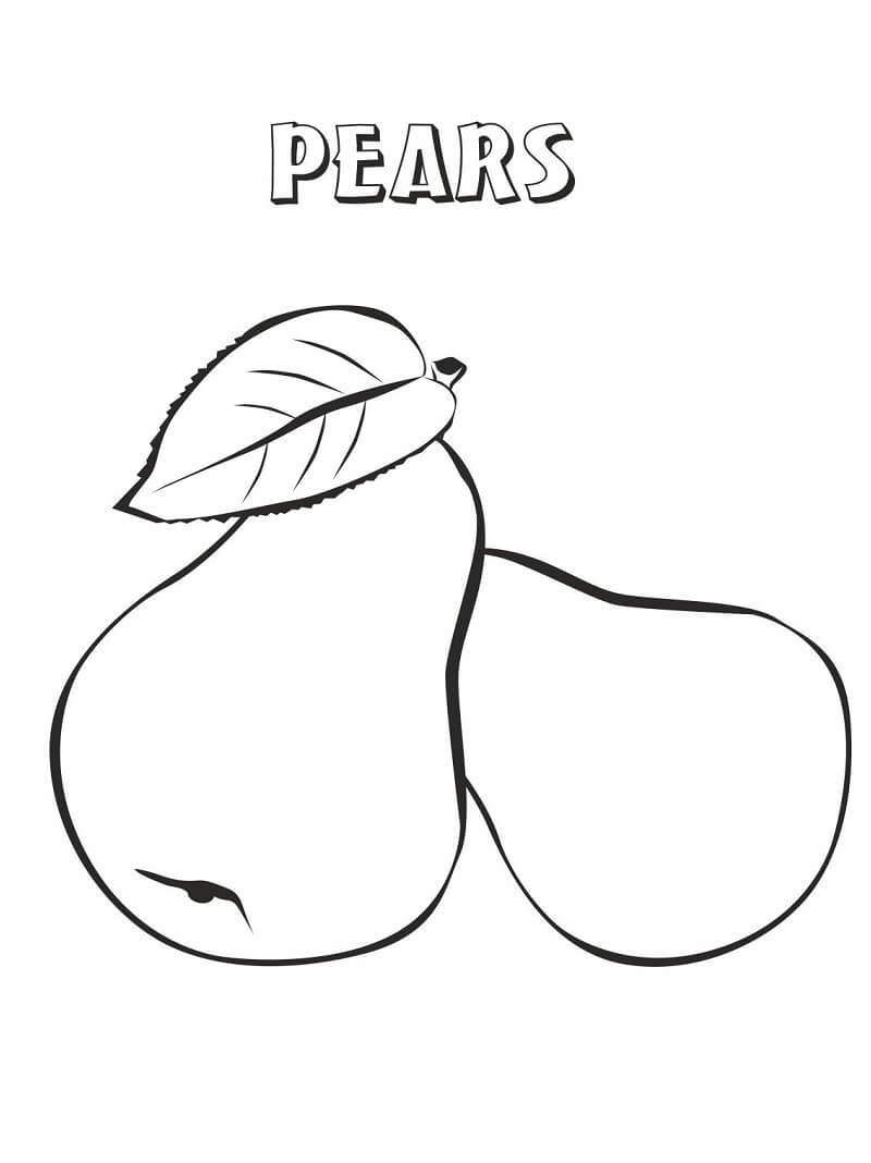 Big and Small Pears
