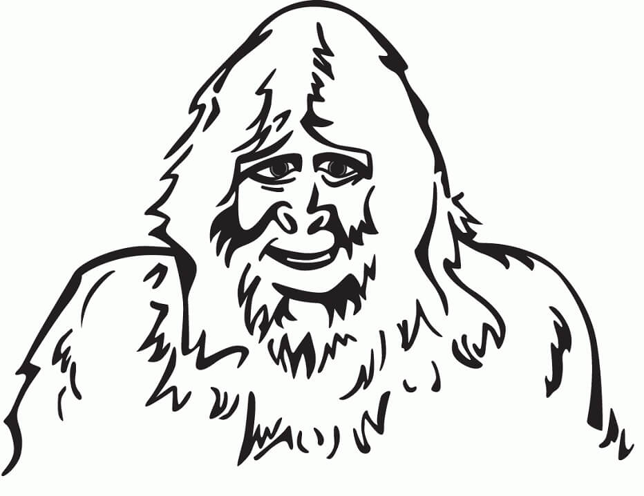 Bigfoot Smiling