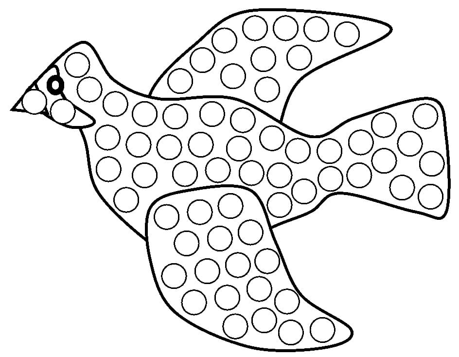 Starfish Dot Marker Coloring Page Free Printable Coloring Pages For Kids