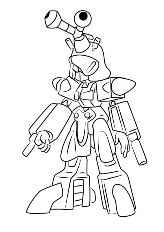 medabot coloring pages