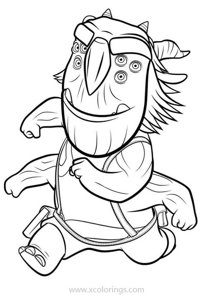 Trollhunters 3 Coloring Page - Free Printable Coloring Pages for Kids
