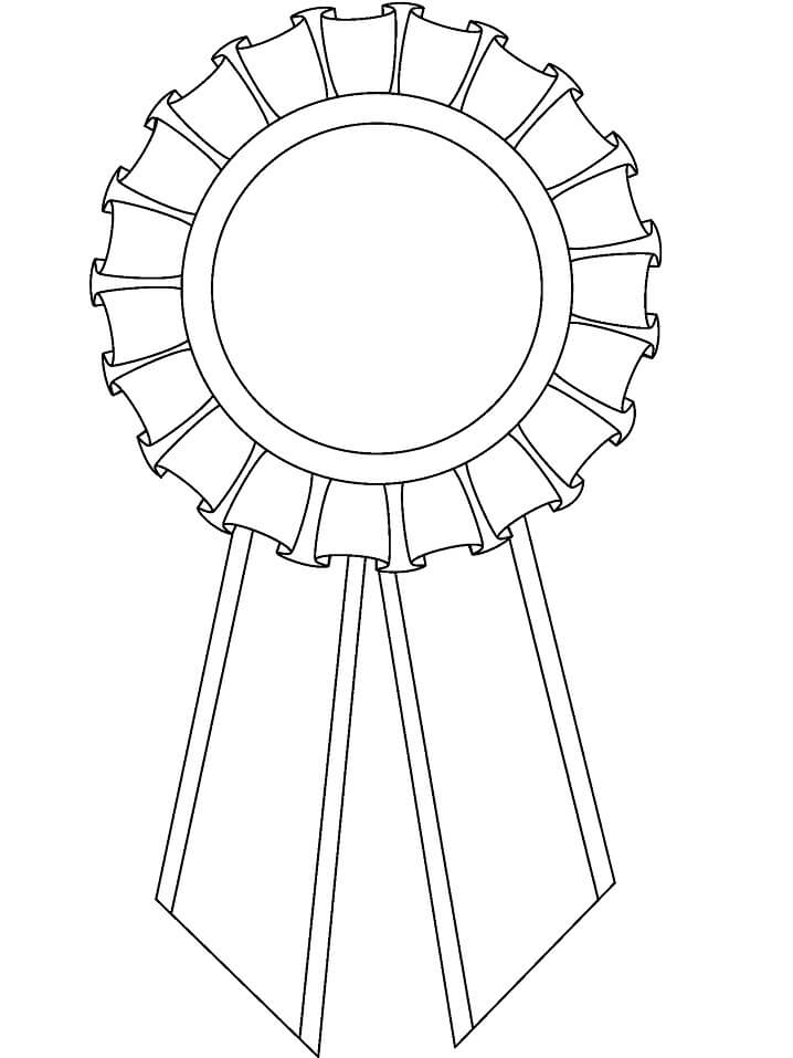 Blue Ribbon 1 Coloring Page Free Printable Coloring Pages for Kids