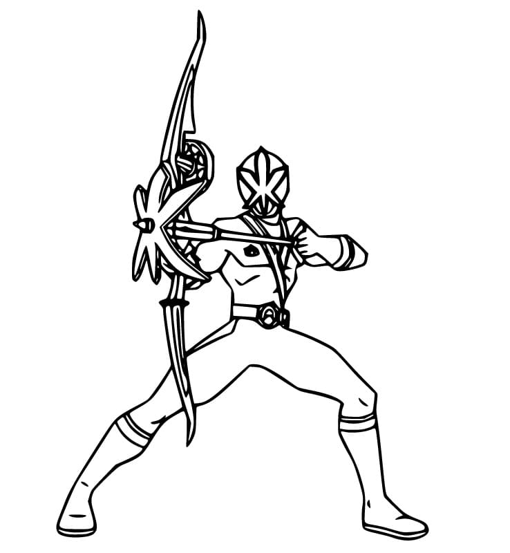 Power Rangers Samurai Coloring Pages - Free Printable Coloring Pages
