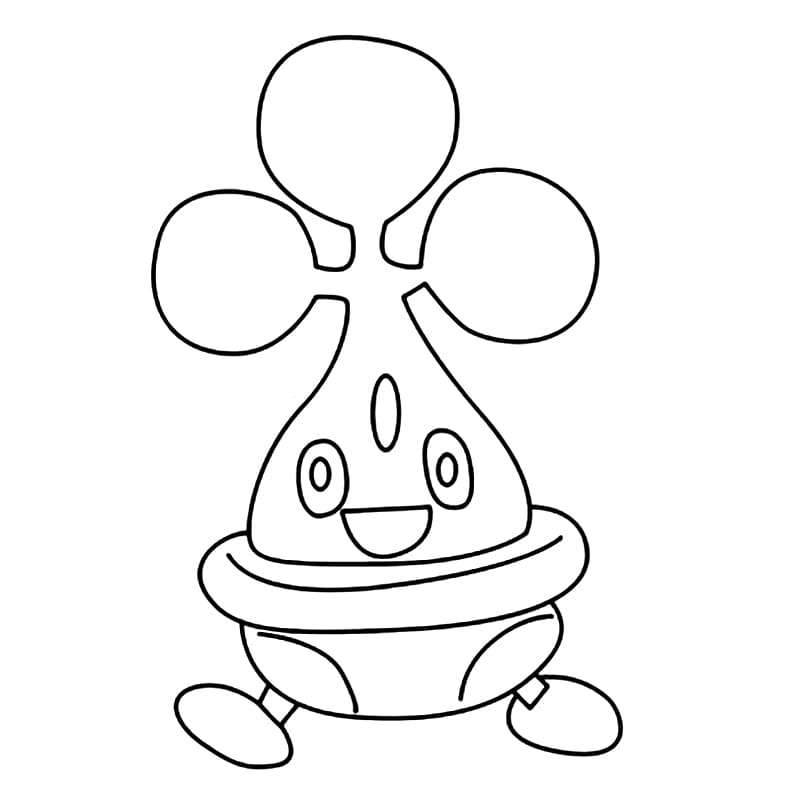 pokemon bonsly coloring pages