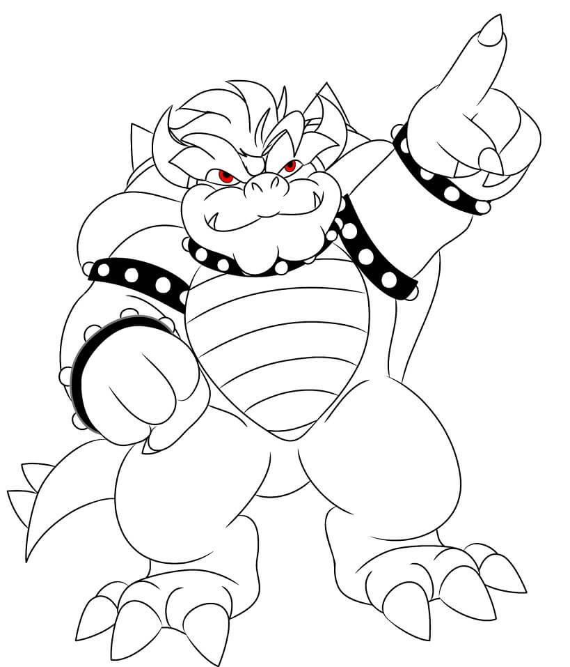 Bowser is Pointing