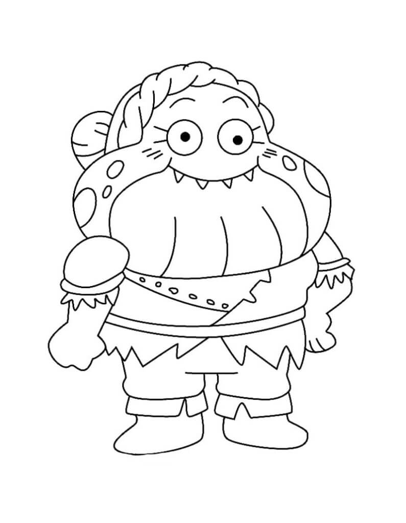 Disney Amphibia Coloring Pages - Free Printable Coloring Pages for Kids