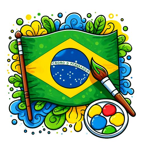 Brazil Coloring Adventure Coloring Game