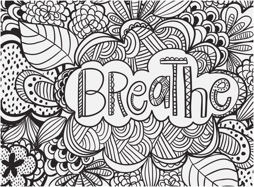 Breathe Coloring Page - Free Printable Coloring Pages for Kids