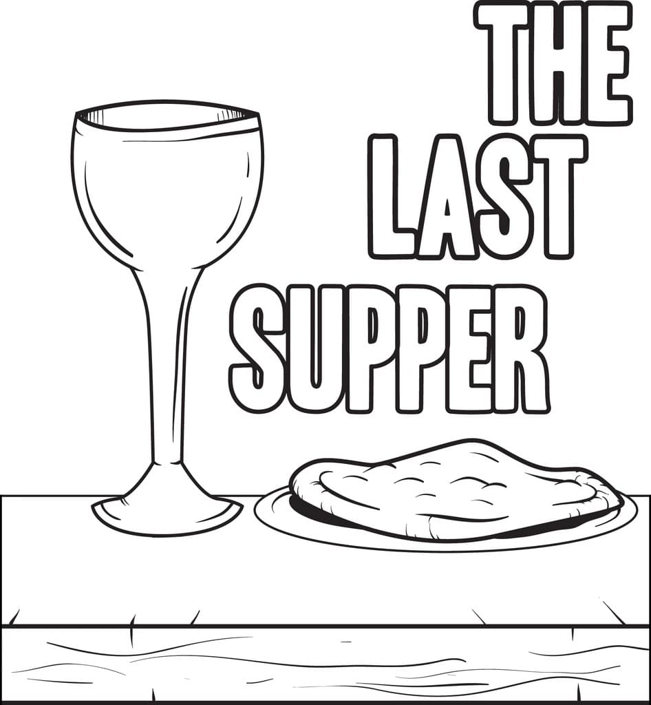 Bred and Wine of Last Supper