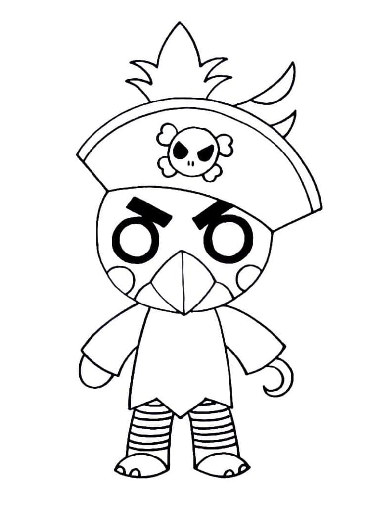 Noob from Roblox Coloring Pages - Get Coloring Pages