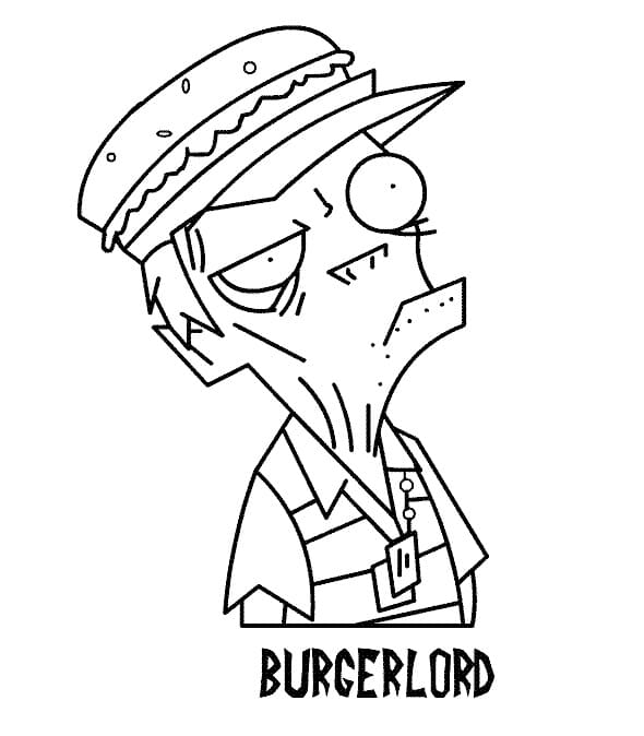 Burgerlord from Invader Zim