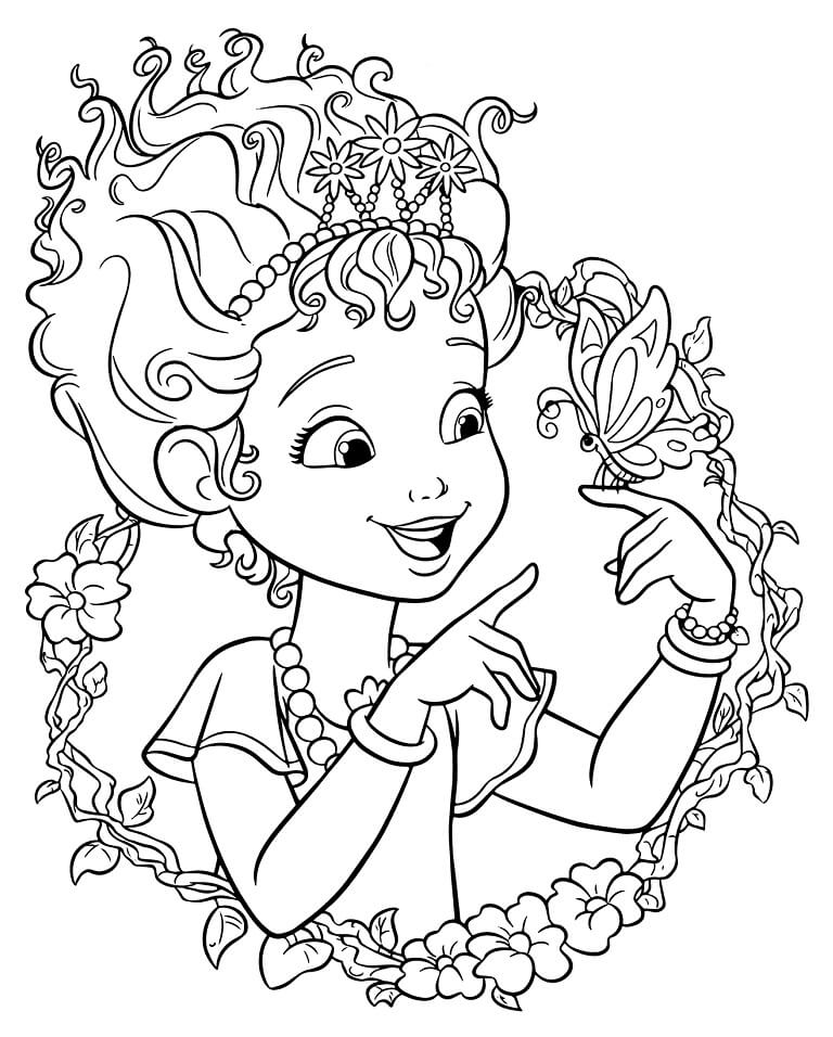 Fancy Nancy Coloring Pages For Kids