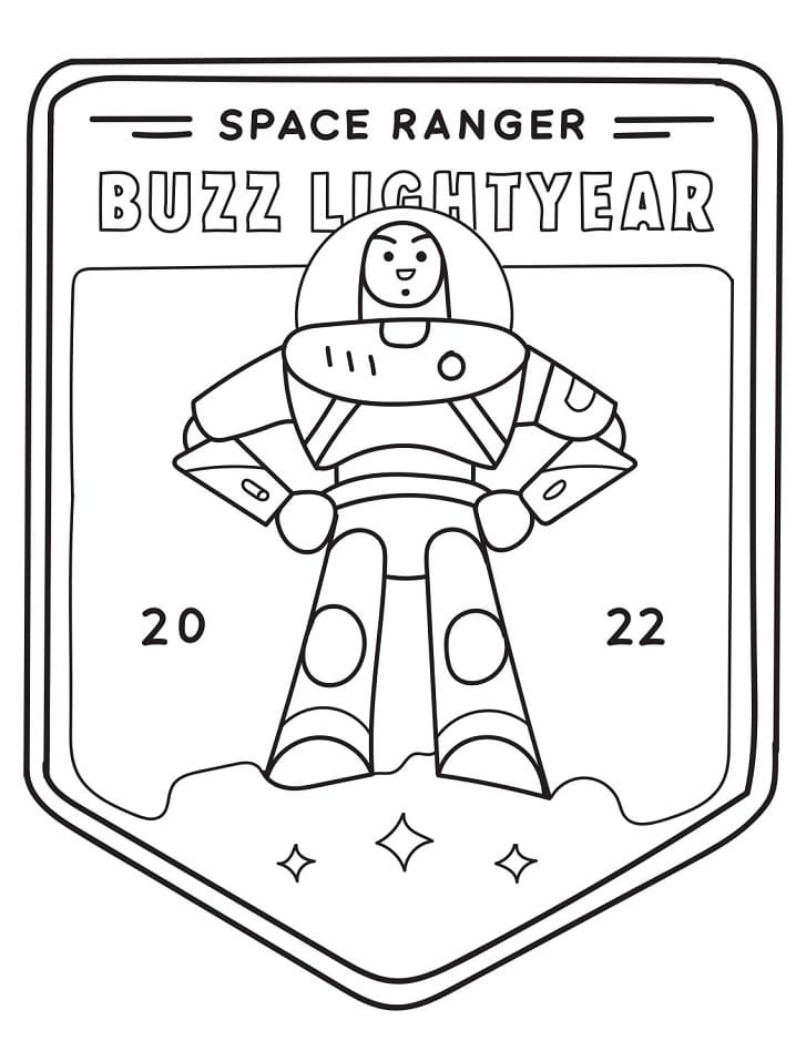 Buzz Lightyear Badge