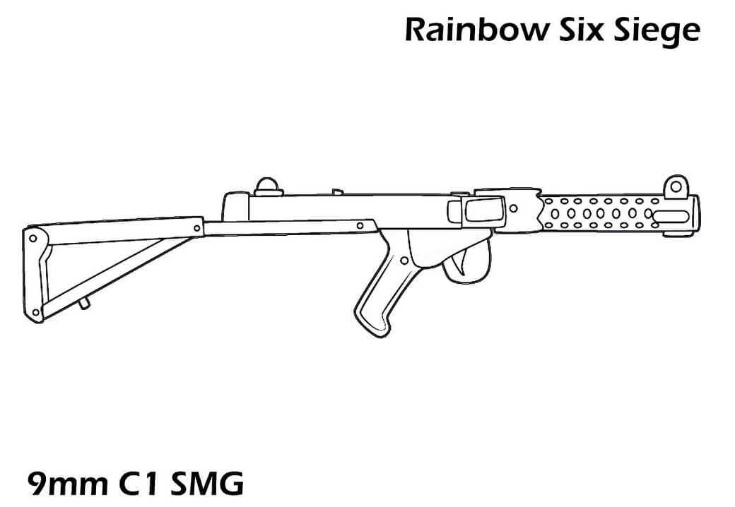 C1 SMG Rainbow Six Siege