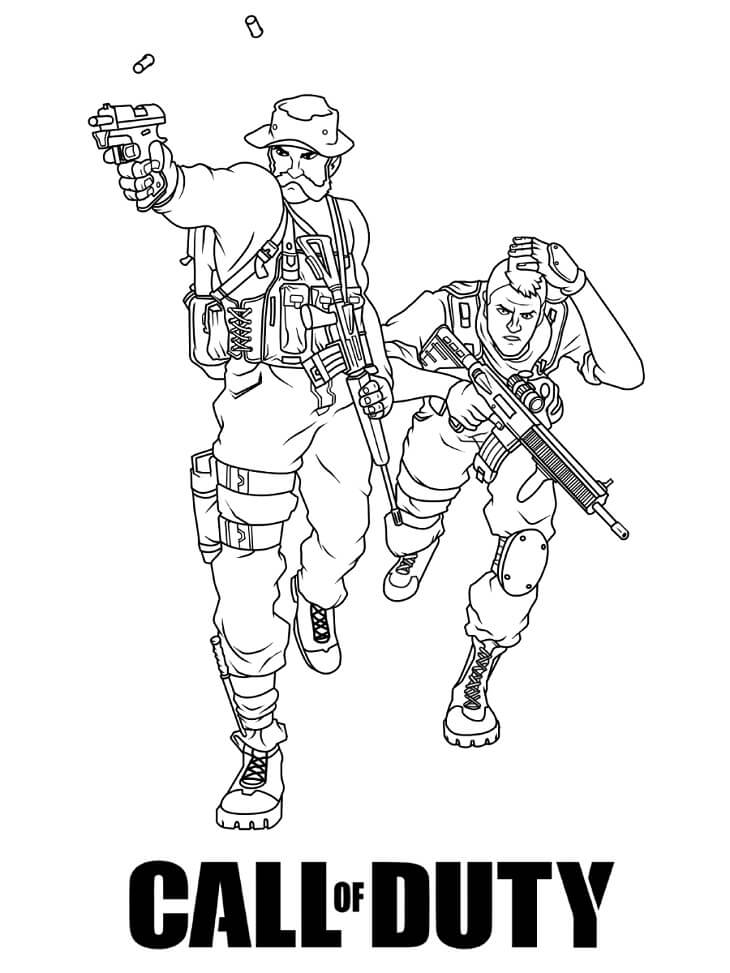 Call of Duty Coloring Pages - Free Printable Coloring Pages for Kids