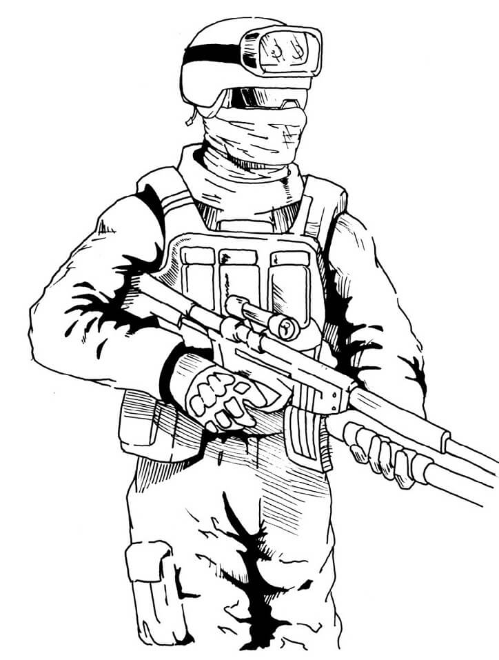 Call Of Duty Coloring Pages Ghost You can print or color them online at ...