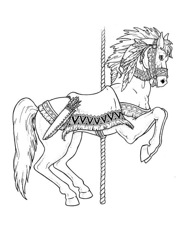 Carousel Horse for Kids