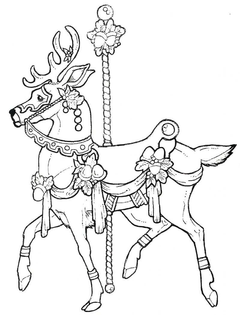 Carousel Reindeer