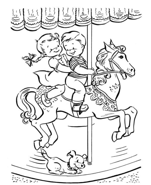 Carousel Ride for Kid