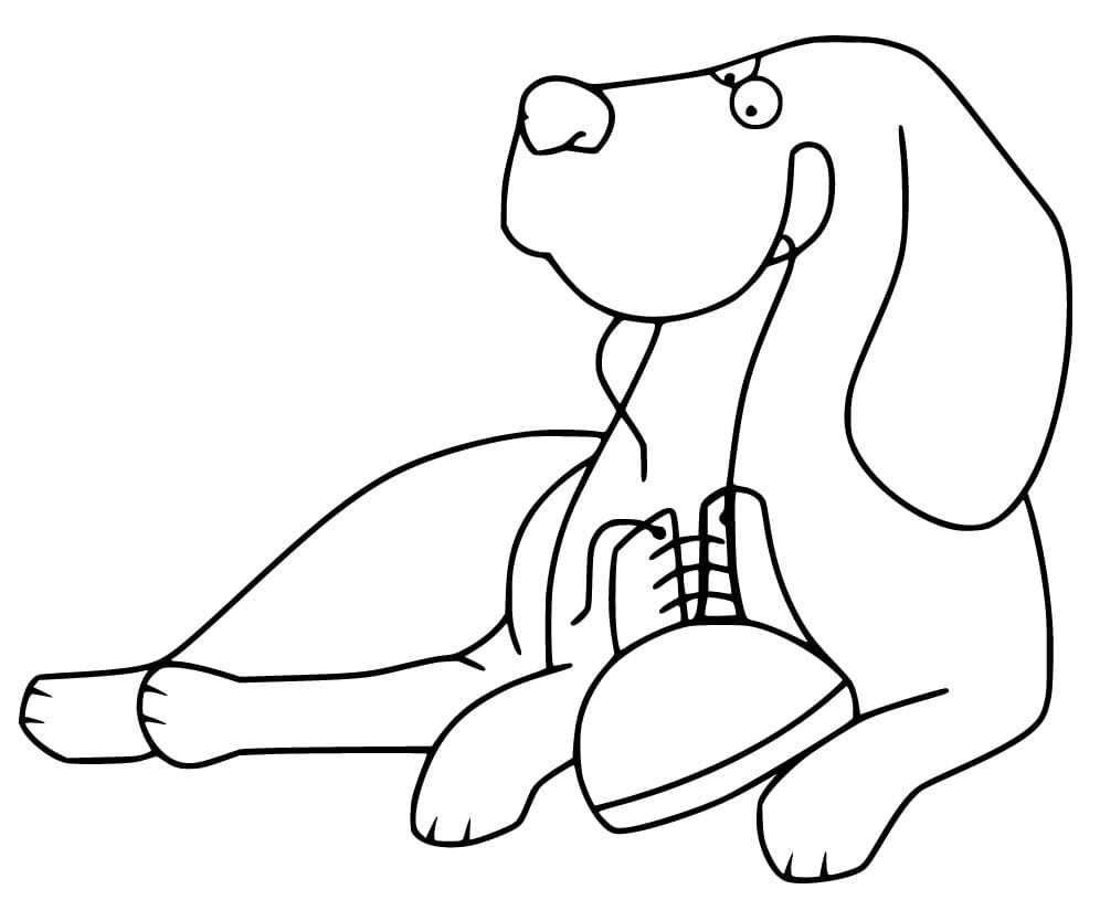 Cartoon Beagle Dog