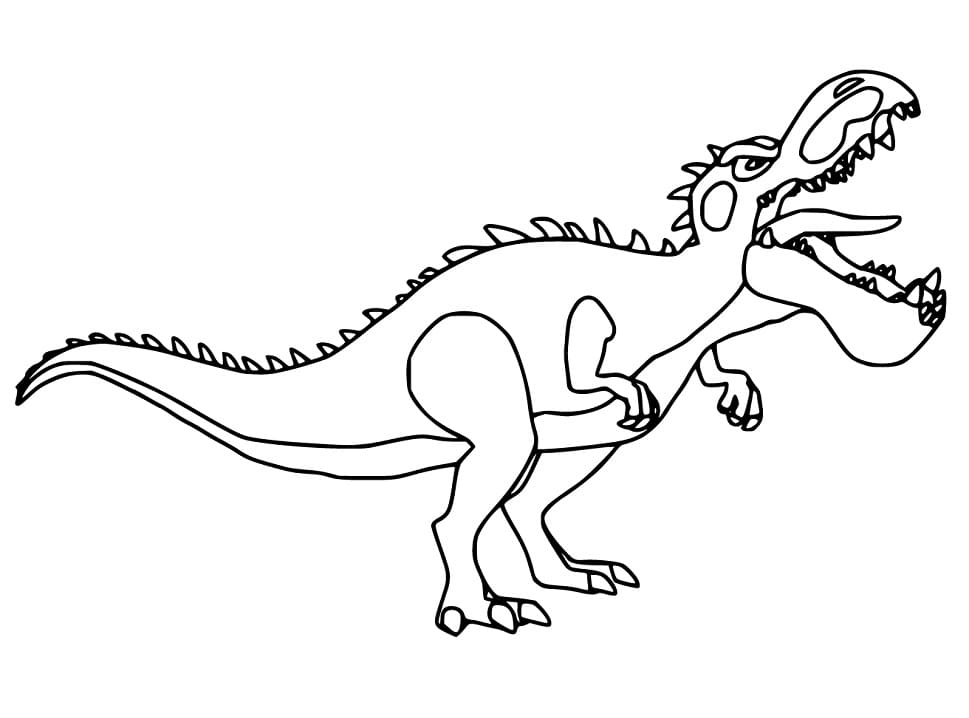 Cartoon Giganotosaurus
