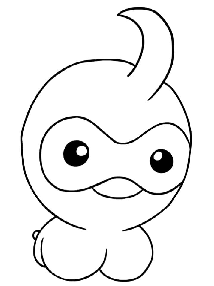 Castform Normal Form Coloring Page - Free Printable Coloring Pages for Kids