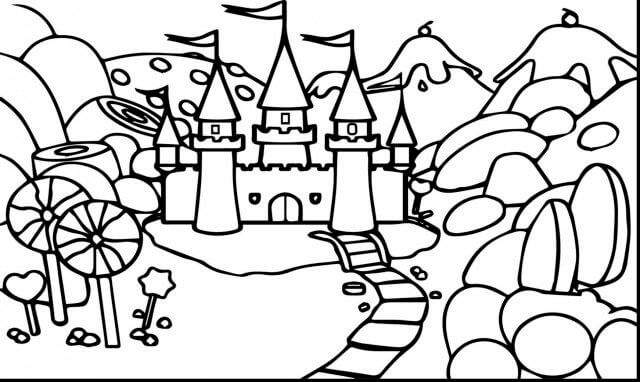 candyland characters coloring pages