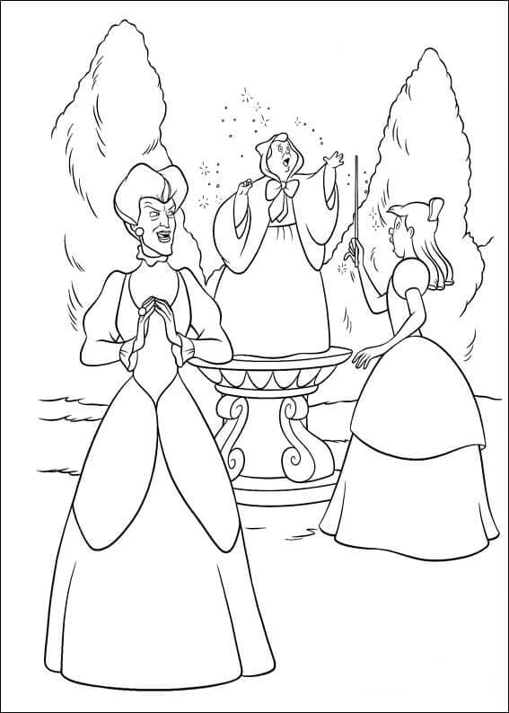 Characters from Cinderella