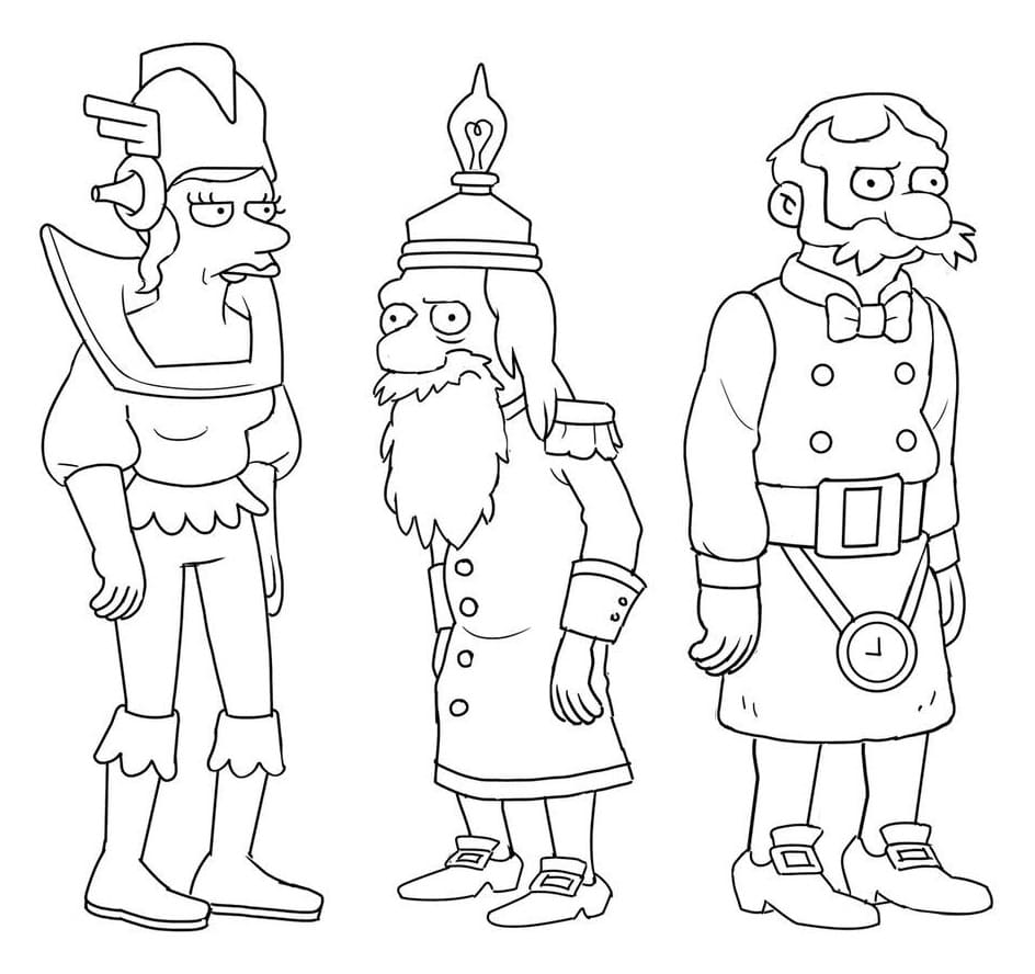 Characters from Disenchantment