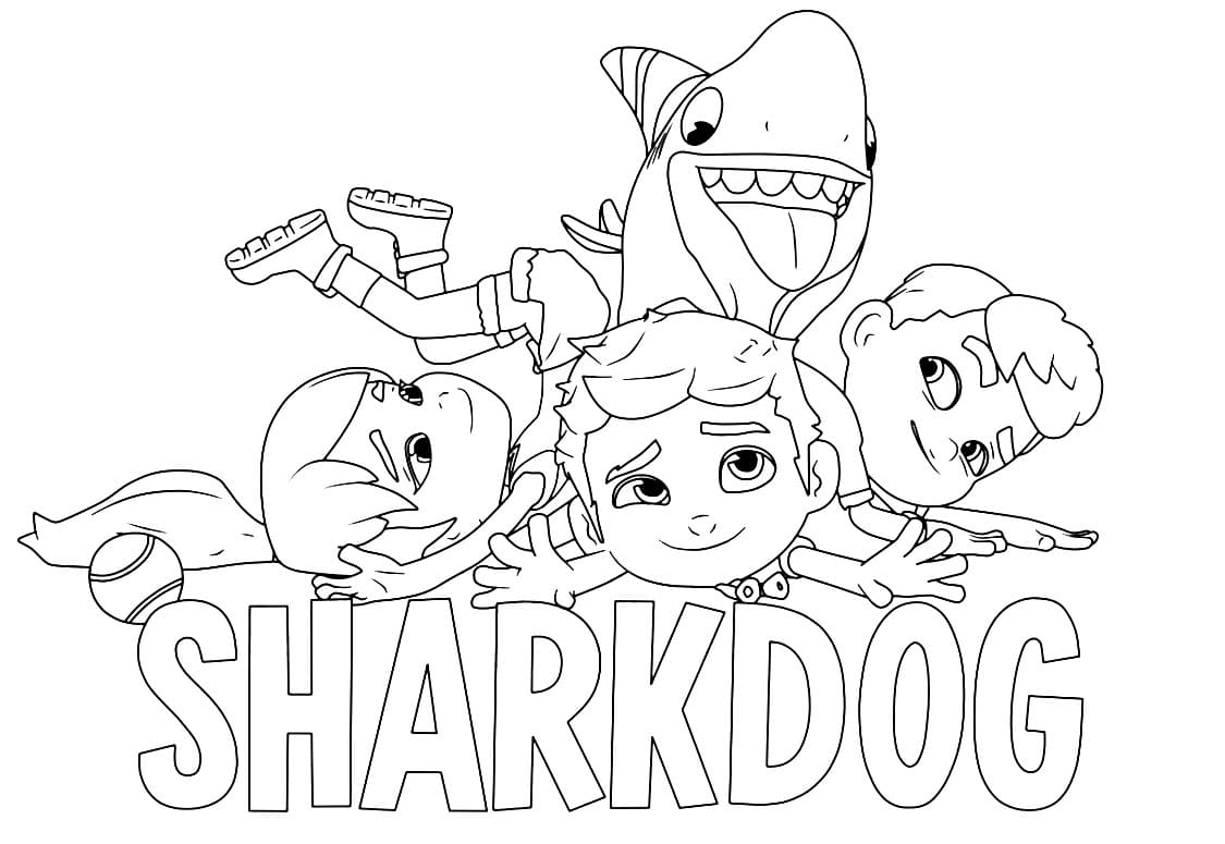 Characters from Sharkdog