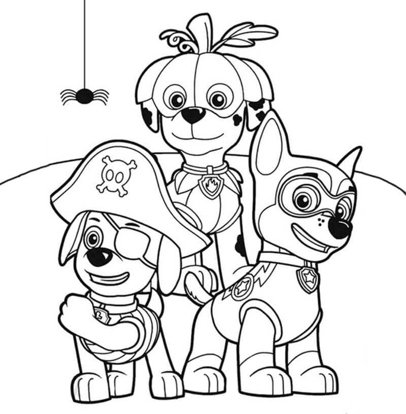 Paw Patrol 8 Coloring Page Free Printable Coloring Pages for Kids