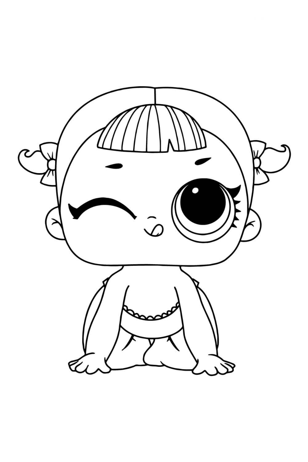 LOL Baby Unicorn Coloring Page   Free Printable Coloring Pages for ...