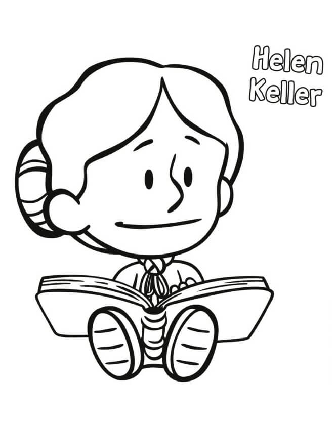 Chibi Helen Keller