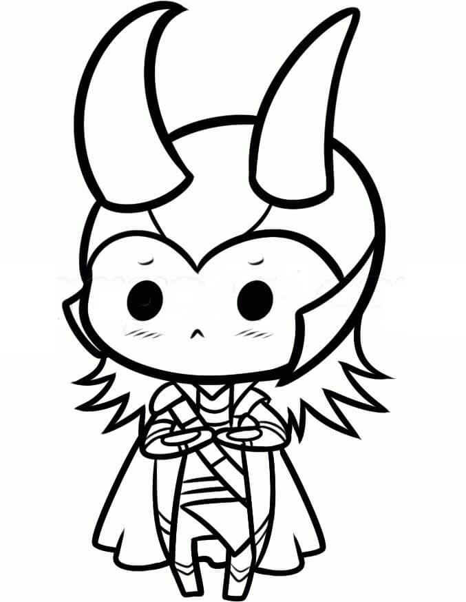 Loki Coloring Pages - Free Printable Coloring Pages for Kids