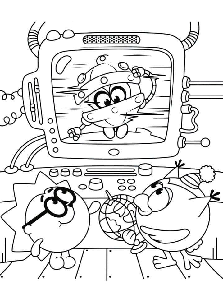 RosaRiki and Sun Coloring Page - Free Printable Coloring Pages for Kids