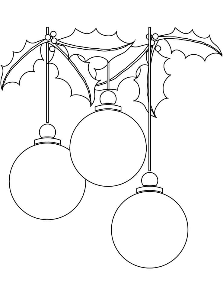 Download Christmas Ball Ornaments Coloring Page Free Printable Coloring Pages For Kids