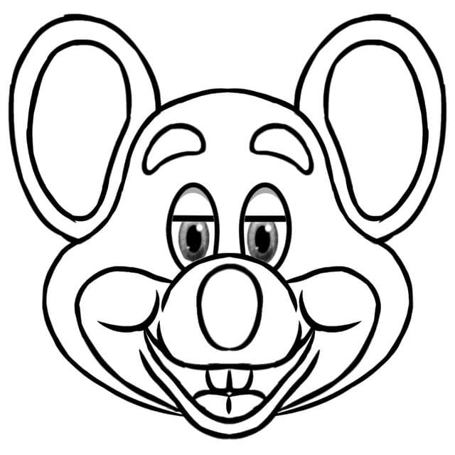 Free Printable Chuck E. Cheese Coloring Page - Free Printable Coloring