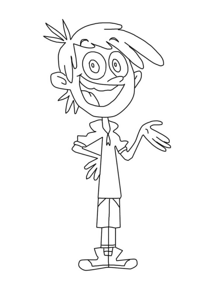 Chuck McFarlane from ChuckGÇÖs Choice Coloring Page - Free Printable ...