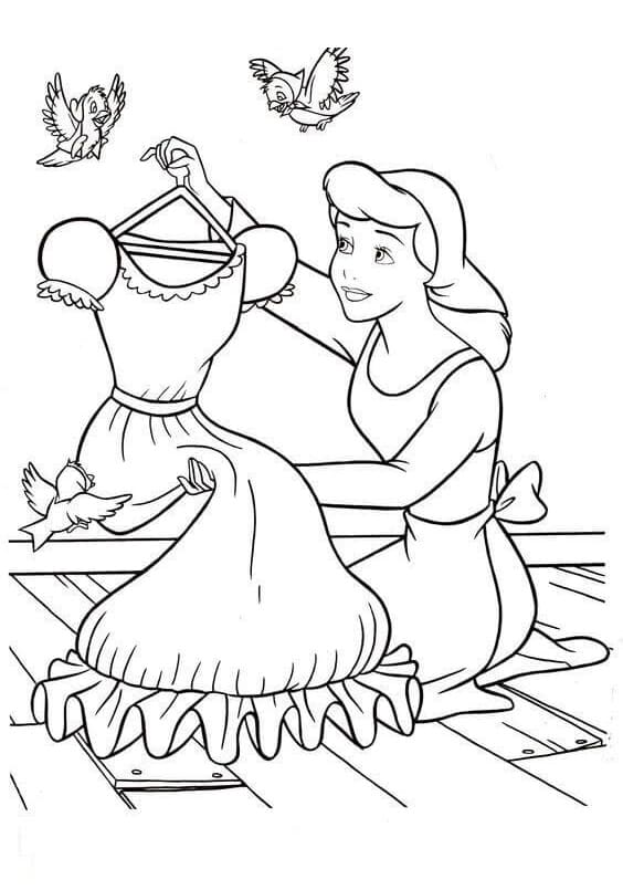 Cinderella and a Dress