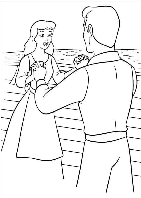 Cinderella with Prince Charming